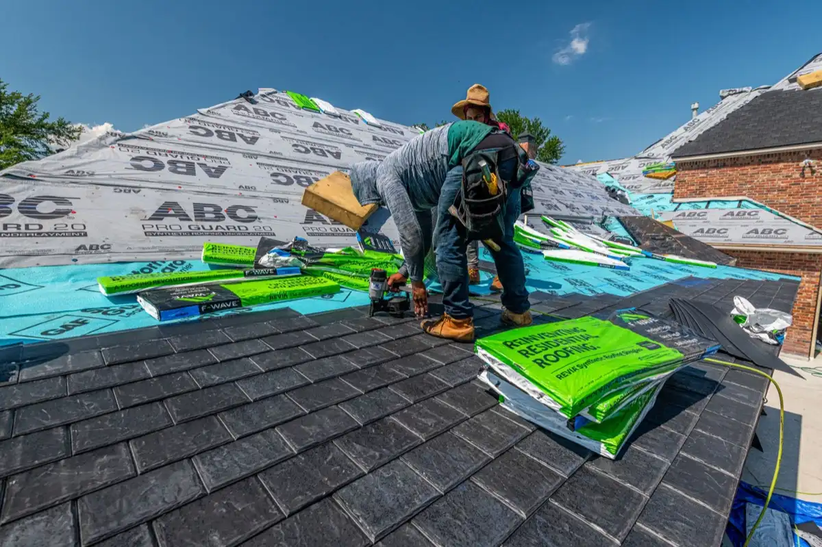 roofing project in Anderson, IN — 1